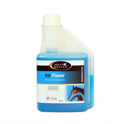 Mere luft til hesten vha. Air Power 500 ml, ved irritert åndedrætsorganer