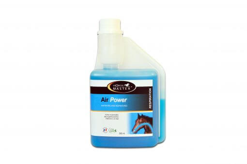Mere luft til hesten vha. Air Power 500 ml, ved irritert åndedrætsorganer