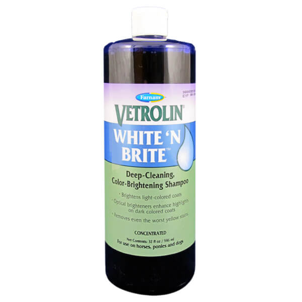 Shampoo til – Vetrolin White 'N Brite – Equistroem